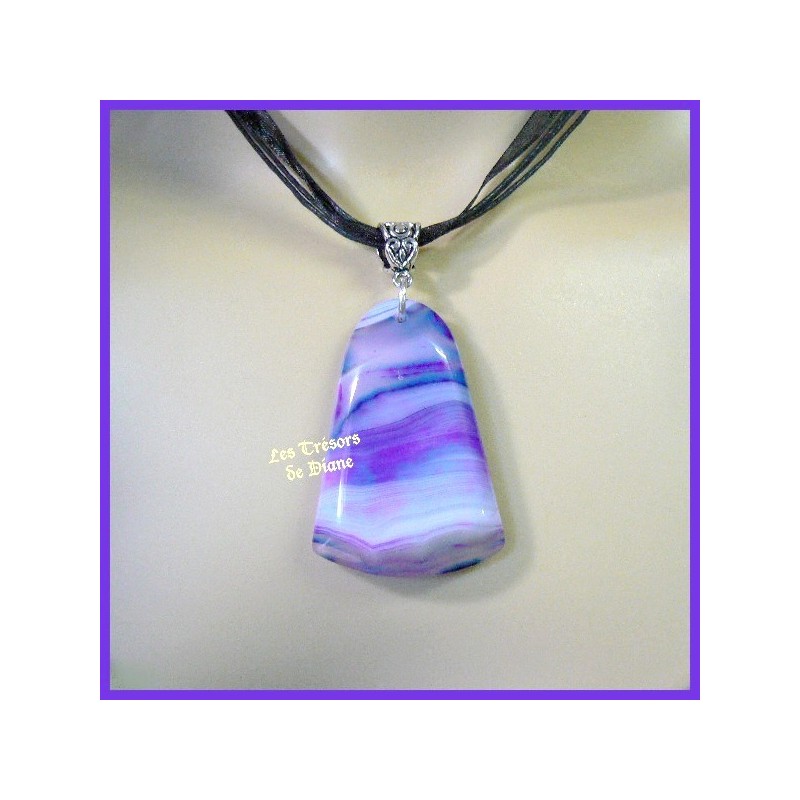 Pendentif en AGATE naturelle