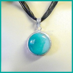 Pendentif PRESTIGE en AGATE naturelle