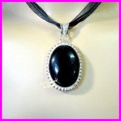 Pendentif PRESTIGE en AGATE naturel