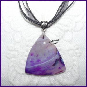 Pendentif en AGATE naturelle