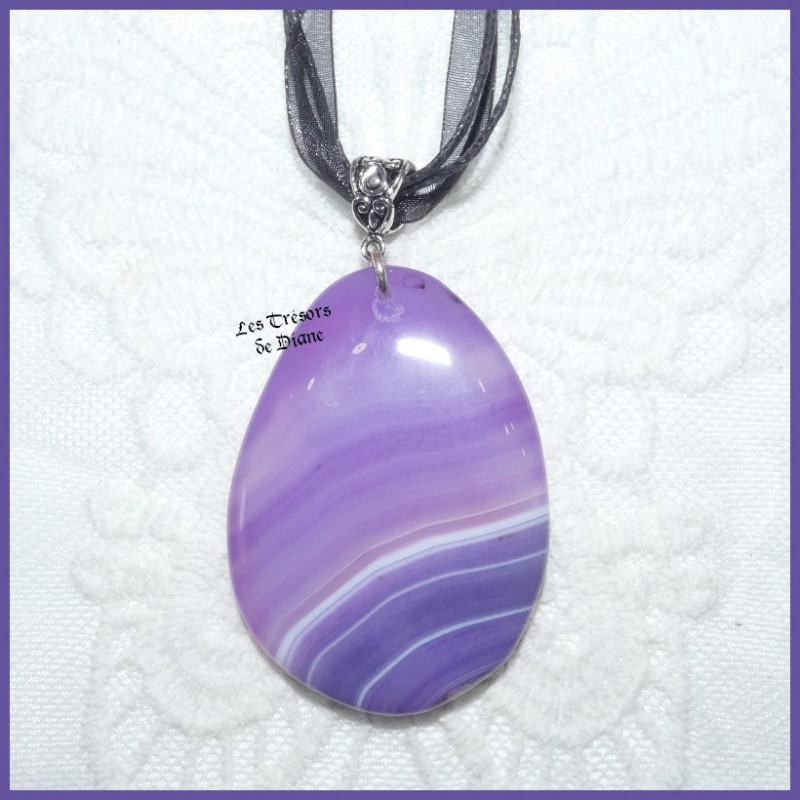 Pendentif en AGATE naturelle