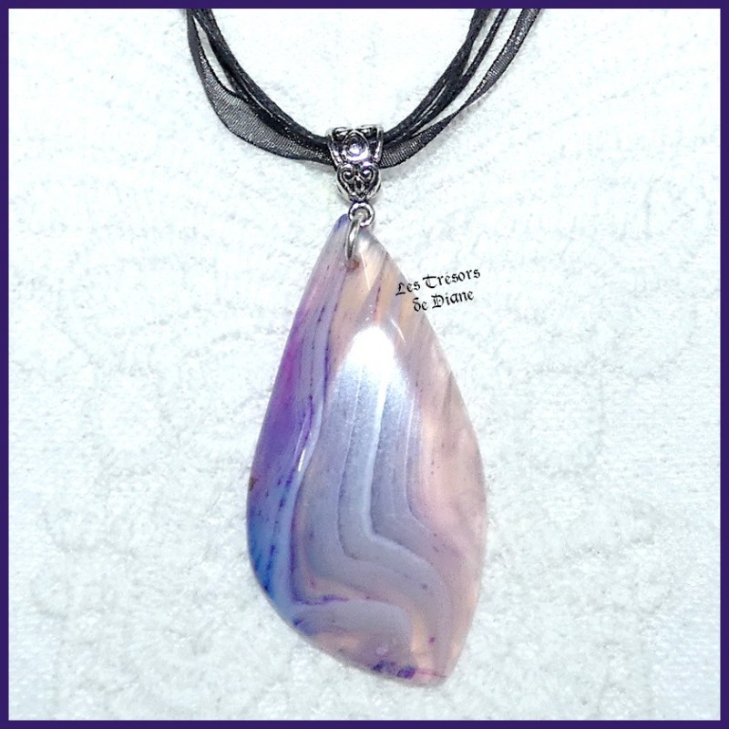 Pendentif en AGATE naturelle